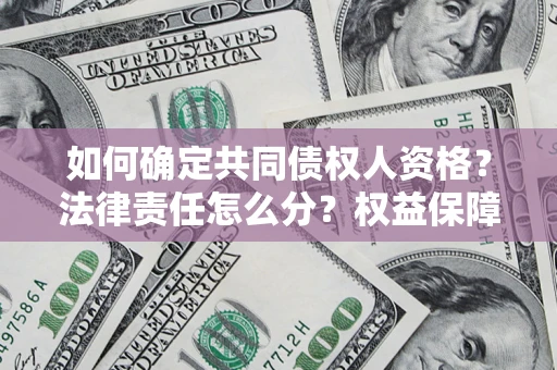 济南如何确定共同债权人资格？法律责任怎么分？权益保障技巧揭秘！