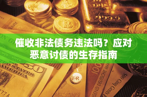济南催收非法债务违法吗？应对恶意讨债的生存指南