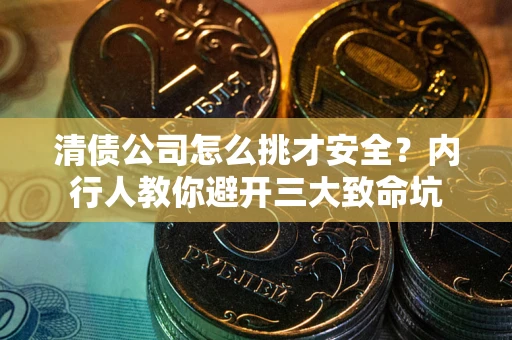 济南清债公司怎么挑才安全？内行人教你避开三大致命坑